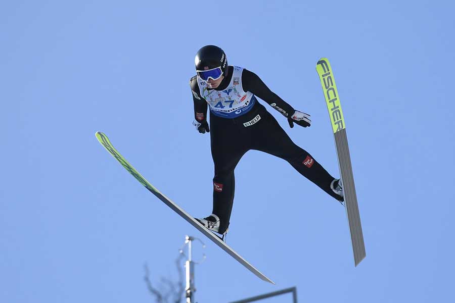 スキージャンプのシリエ・オプセト【写真：Getty Images】