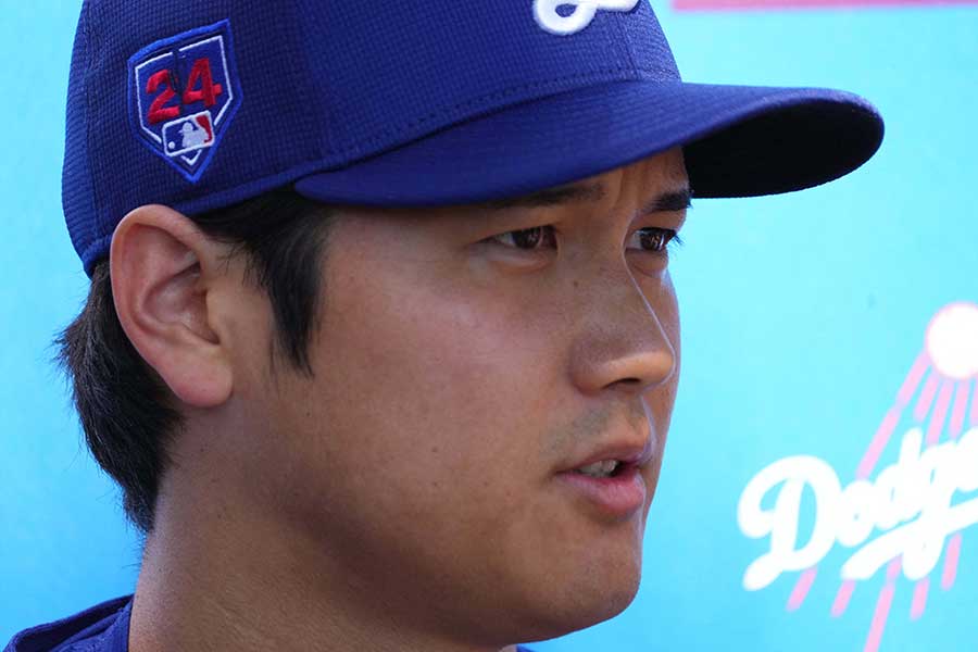 ドジャースの大谷翔平【写真：ロイター】