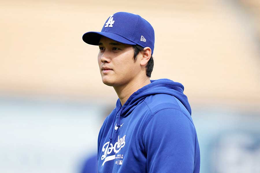 ドジャースの大谷翔平【写真：ロイター】