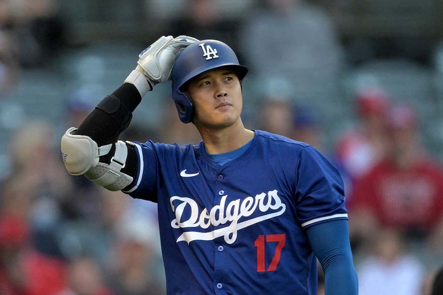 ドジャースの大谷翔平【写真：ロイター】