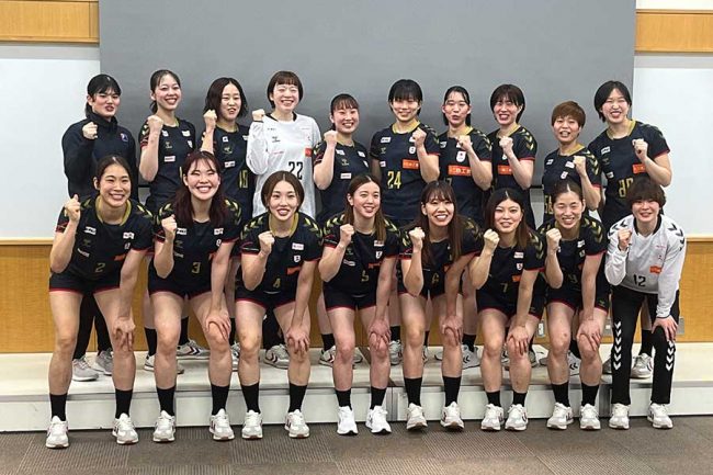 20人中15人が「大体大」の日本代表 ハンドボール女子にズラリ