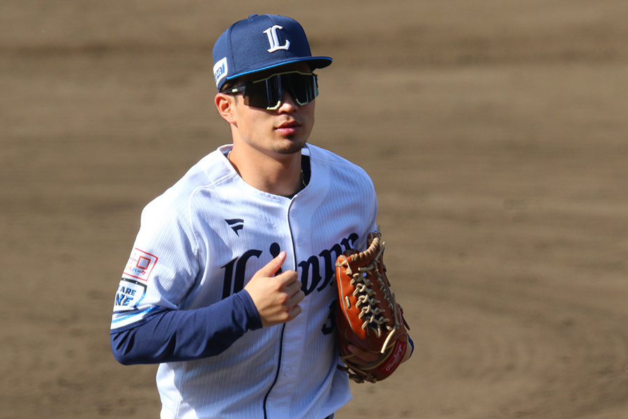 大怪我を経て、野球への考え方も変わった若林【撮影：羽鳥慶太】