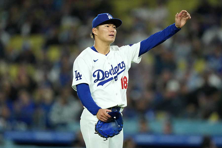 ドジャースの山本由伸【写真:ロイター】