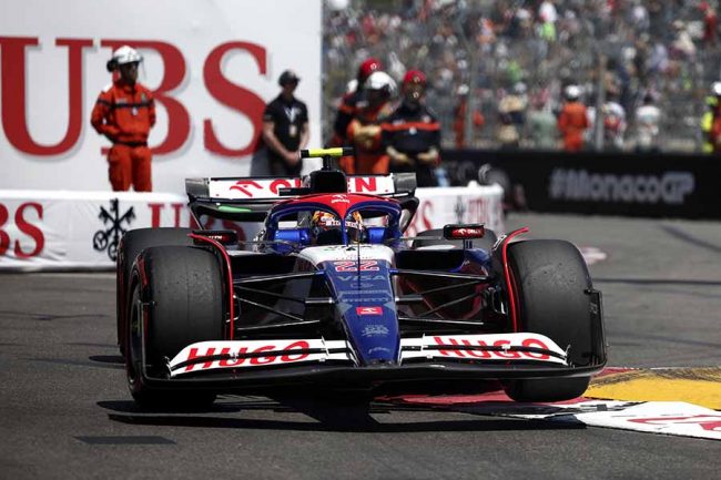 F1角田裕毅、難コースのモナコでもQ3進出 上位食いの8番手に海外喝采