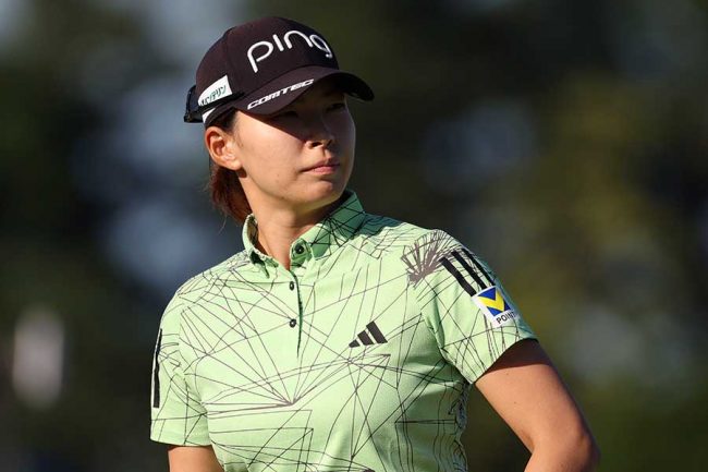 渋野日向子の5位復調ショットに米実況驚き「オー、ホップして飛び越え