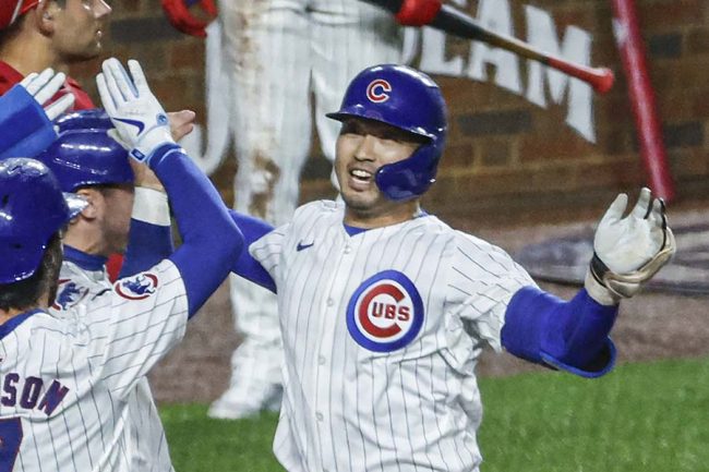 落球→満塁弾→バット叩きつけ絶叫 鈴木誠也の鬱憤大爆発は「絶対見