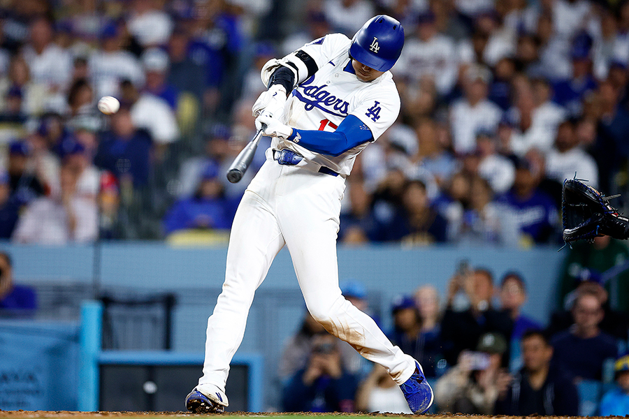 6回の第4打席に5試合ぶりとなる16号2ランを放ったドジャースの大谷翔平【写真：Getty Images】