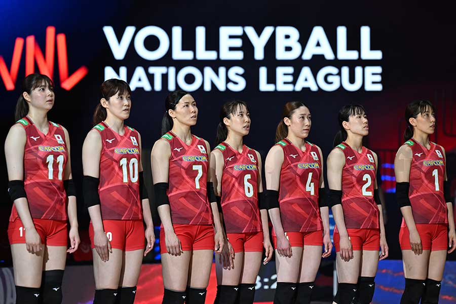 ネーションズリーグに出場している女子バレーボール日本代表【写真：Getty Images】
