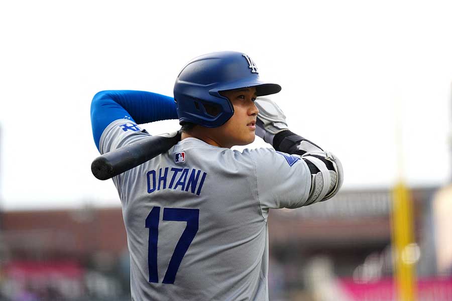 ドジャースの大谷翔平【写真：ロイター】