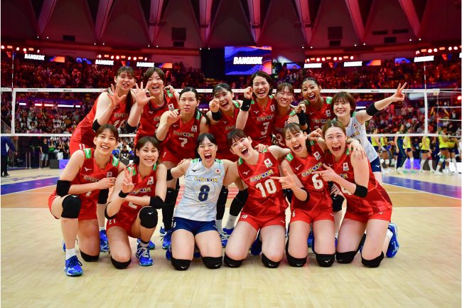 世界一王手の女子バレー日本、決勝はイタリア戦 古賀紗理那「こういうチャンス人生でほぼない。楽しんで」【ネーションズリーグ】 | THE ANSWER