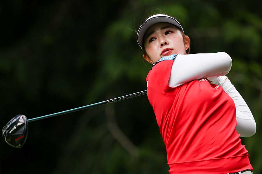 KPMG全米女子プロ選手権に出場した山下美夢有【写真：Getty Images】