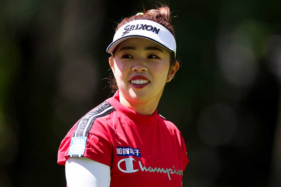 KPMG全米女子プロ選手権に出場した山下美夢有【写真：Getty Images】