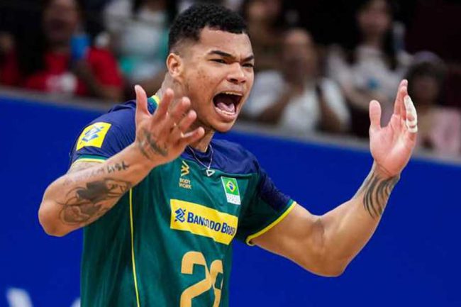 海外バレー界に日本アニメの波 タトゥーにも日本語、親日ブラジル選手