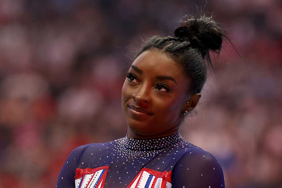 体操女子米国代表のシモーネ・バイルズ【写真：Getty Images】