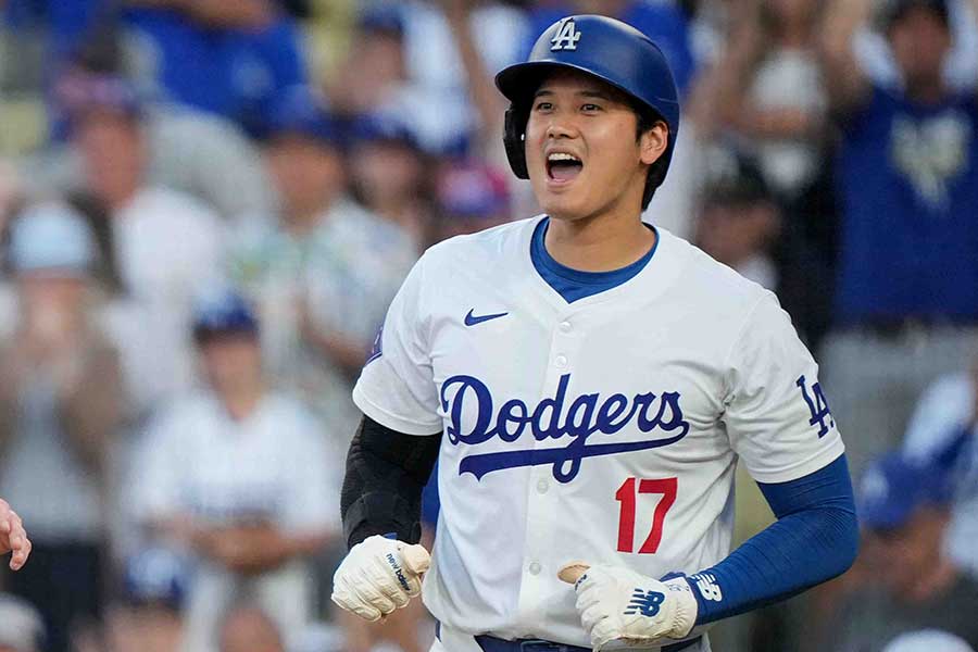 ドジャースの大谷翔平【写真：ロイター】