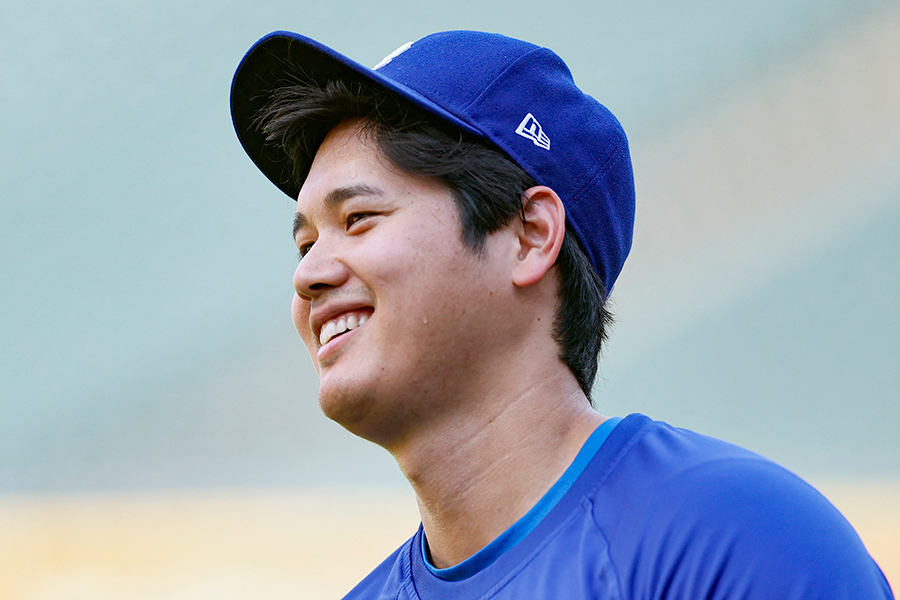 ドジャースの大谷翔平【写真：ロイター】