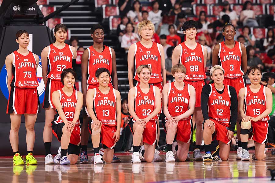 バスケットボール女子日本代表【写真：Getty Images】