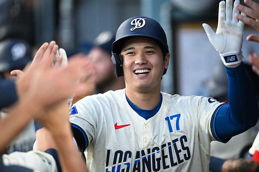 ドジャースの大谷翔平【写真：ロイター】