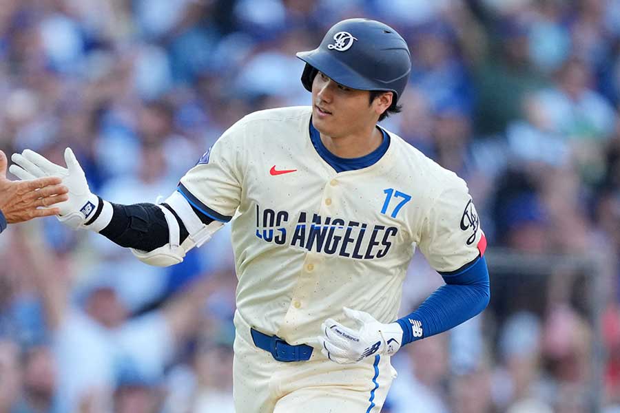 ドジャースの大谷翔平【写真：ロイター】