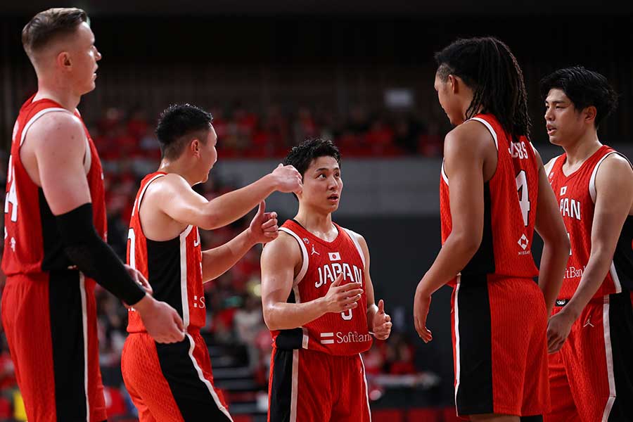 韓国代表戦に出場した日本代表の選手たち【写真：Getty Images】