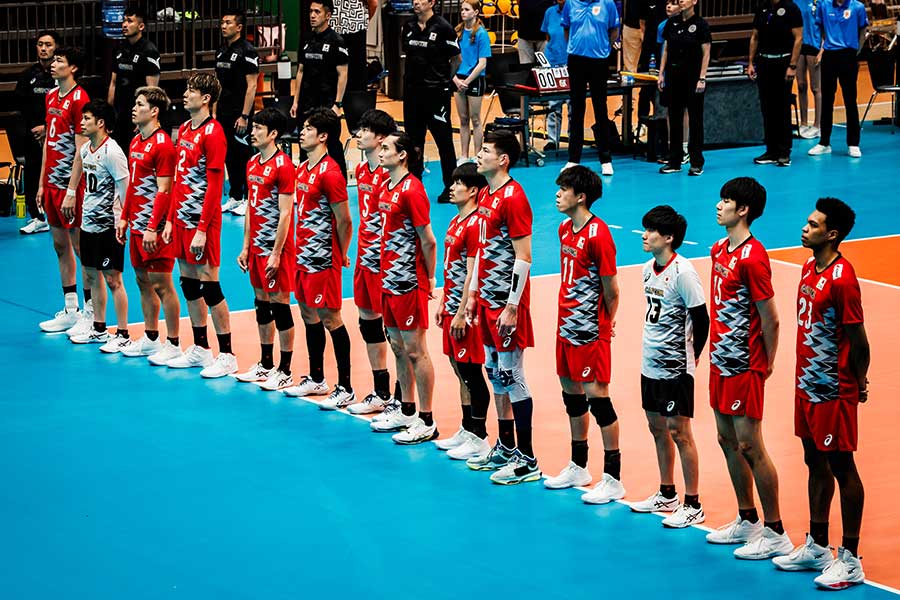 男子バレーボール日本代表【写真：Getty Images】