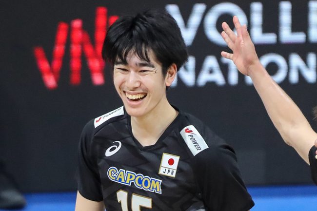 バレー日本、21歳大学生の