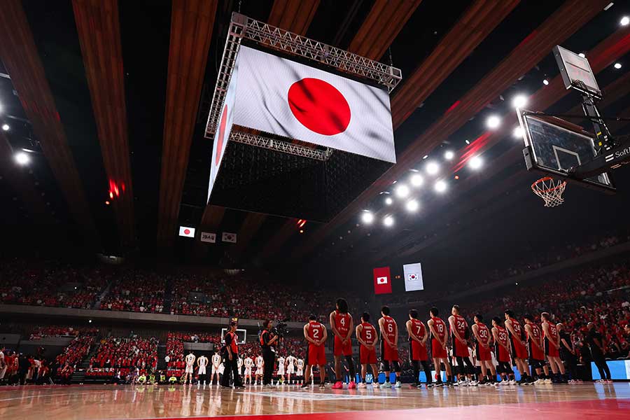 バスケットボール男子日本代表【写真：Getty Images】