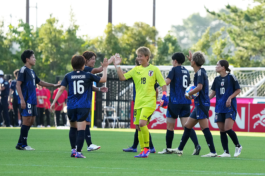 女子サッカーの日本代表「なでしこジャパン」【写真：Getty Images】