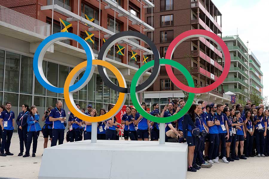 選手団の現地入りが始まったパリ五輪選手村【写真：ロイター】