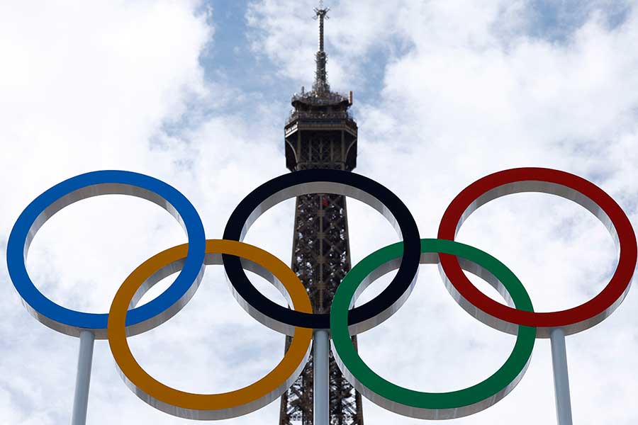 パリ五輪の選手村の食堂では問題続出【写真：ロイター】