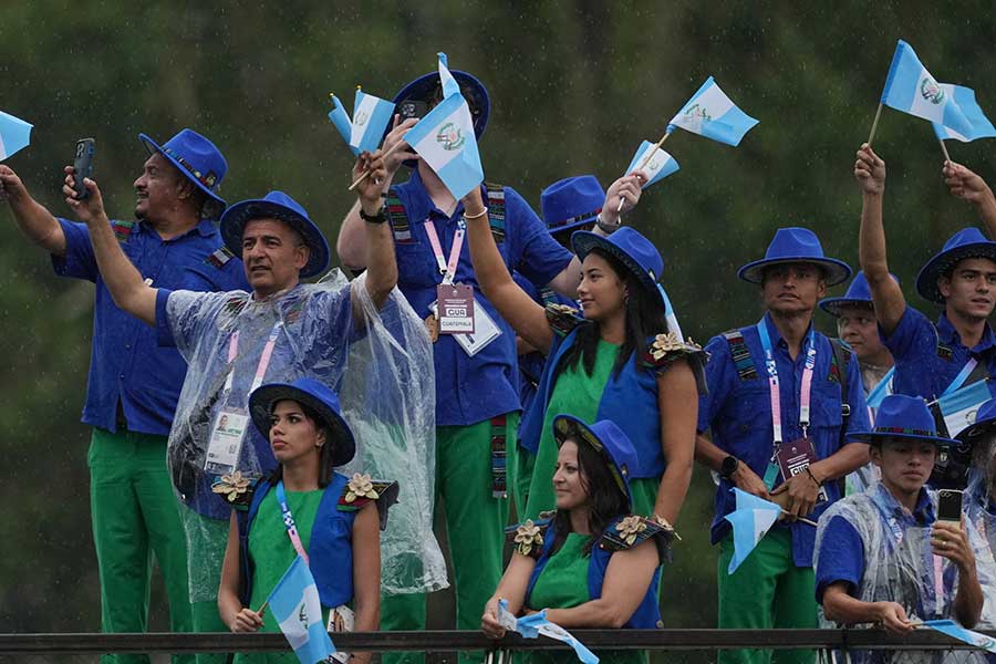 グアテマラ選手団【写真：ロイター】