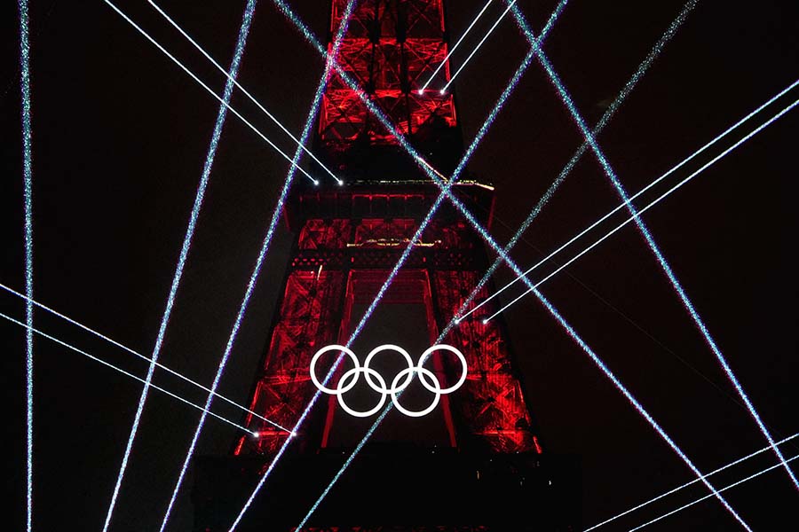 パリ五輪開会式の演出に様々な声が挙がっている【写真：ロイター】