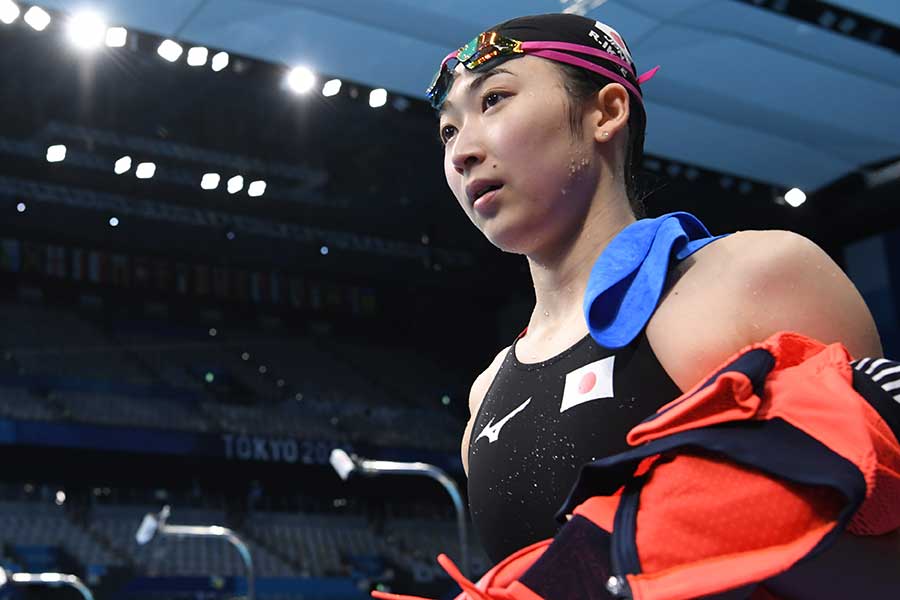 東京大会に出場した池江璃花【写真：Getty Images】