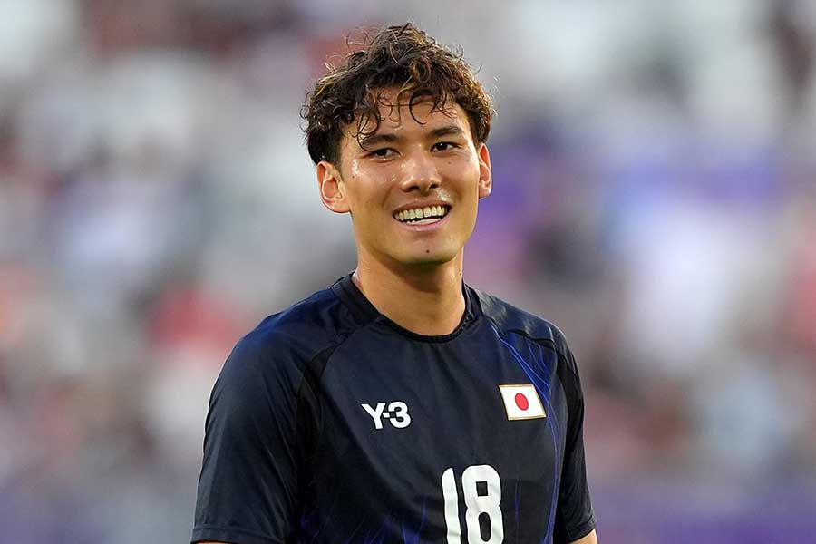 サッカー男子日本代表の佐藤恵允【写真：Getty Images】