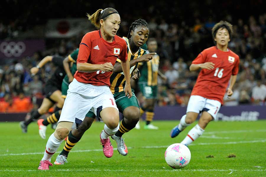 ロンドン大会に出場したサッカー女子日本代表【写真：Getty Images】