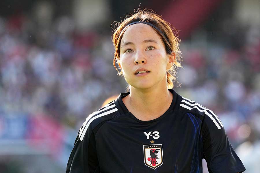 サッカー女子日本代表の北川ひかる【写真：Getty Images】