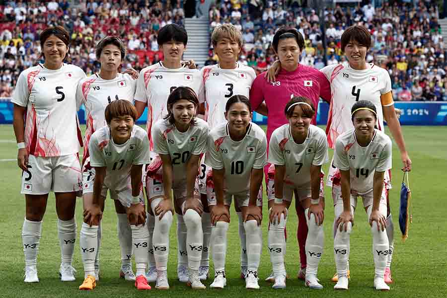 パリ五輪のサッカー女子日本代表【写真：ロイター】