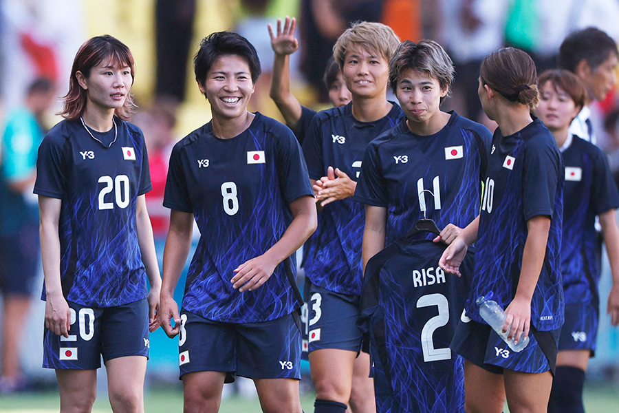 ナイジェリアに3-1で勝利したサッカー女子日本代表【写真：ロイター】