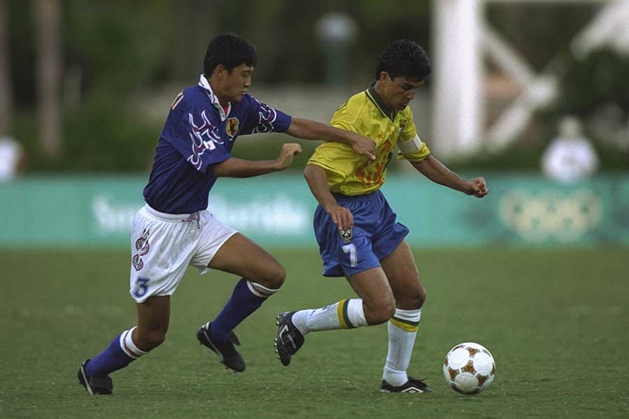 日本代表は1996年アトランタ大会でブラジルを破った【写真：Getty Images】