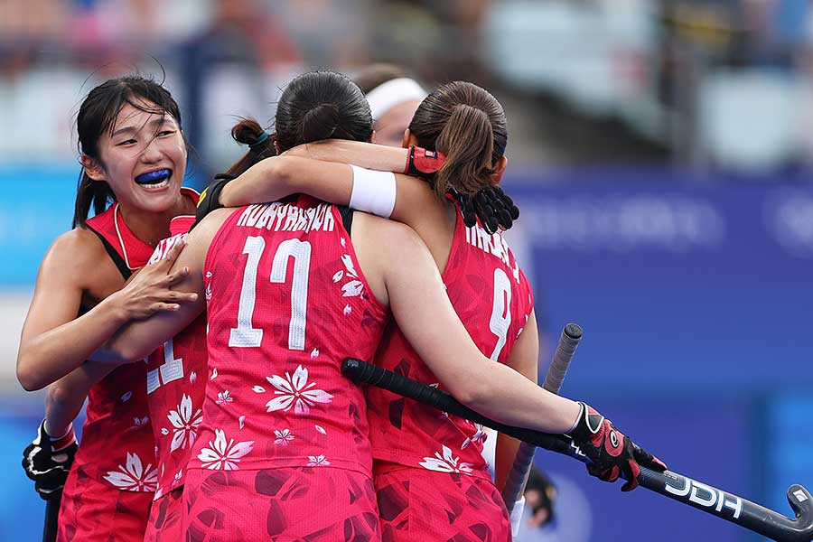 女子ホッケー日本代表【写真：Getty Images】