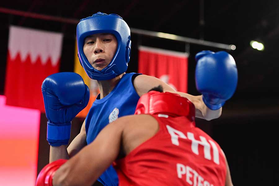 女子57キロ級に出場予定のリン・ユーチン【写真：Getty Images】