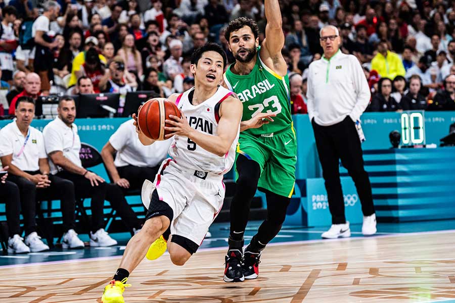 日本代表の河村勇輝【写真：FIBA提供】