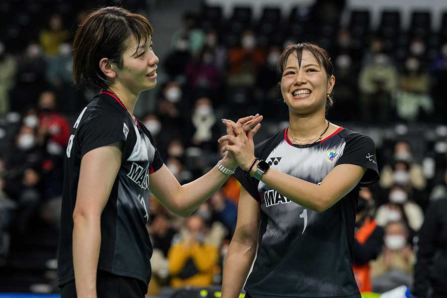 廣田彩花（左）の大怪我がありながら、福島は東京五輪の舞台に立った【写真：Getty Images】