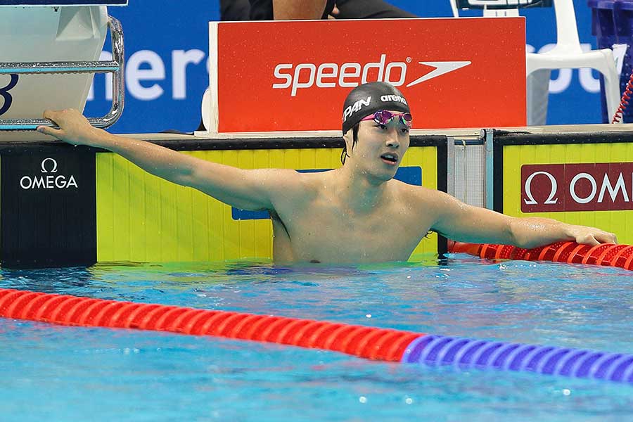 五輪銀メダリストの坂井聖人が考える「競泳が人を育てること」とは【写真：Getty Images】