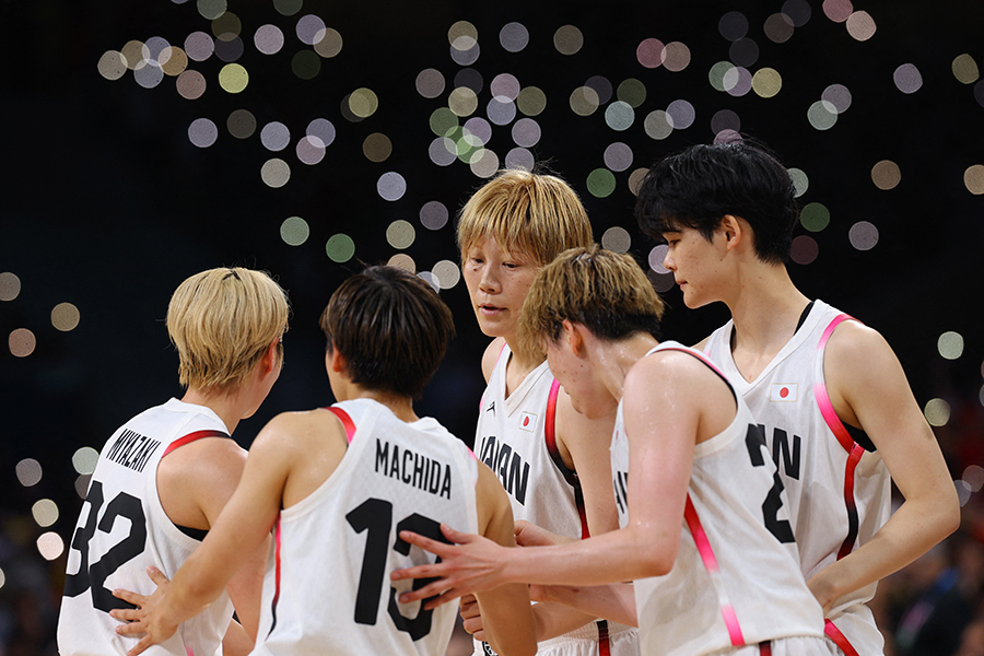 バスケットボール女子日本代表（撮影は2024年）【写真：ロイター】