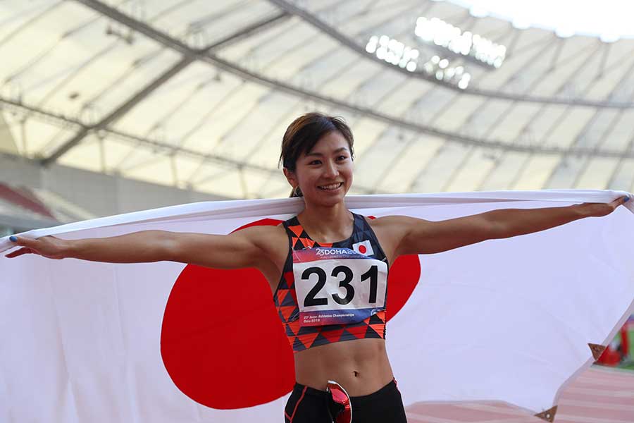 木村文子さん（写真は現役時代）【写真：Getty Images】