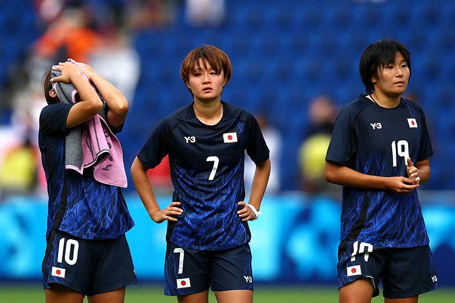 サッカー女子に出場したなでしこジャパン【写真：ロイター】