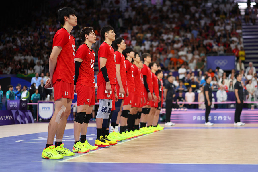 パリ五輪バレーボール男子日本代表【写真：Getty Images】