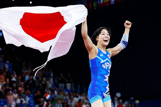 圧勝金のレスリング藤波朱理に「新・霊長類最強女子」の声続出 「強さ