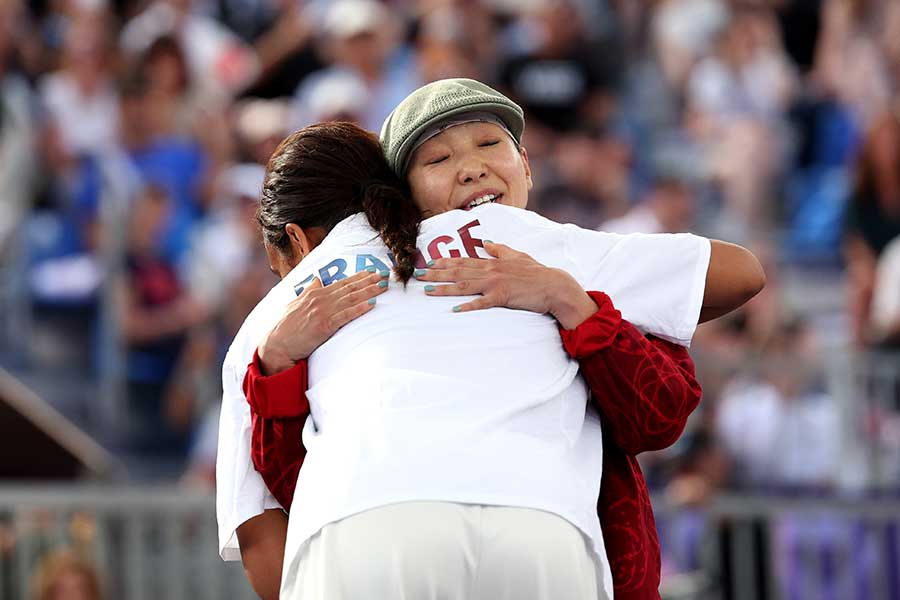 ブレイキン女子に出場した福島あゆみ（AYUMI）【写真：Getty Images】